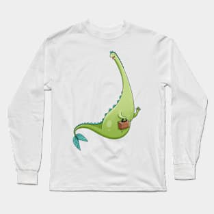 mermaid-dinosaur Long Sleeve T-Shirt